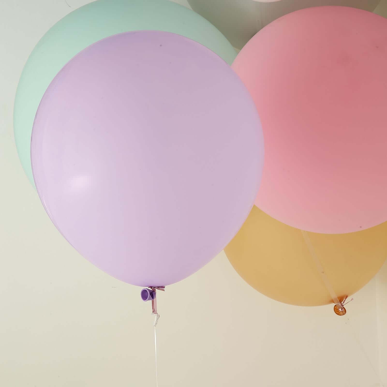10 Pack 18" Matte Pastel Lavender Lilac Helium or Air Latex Party Balloons