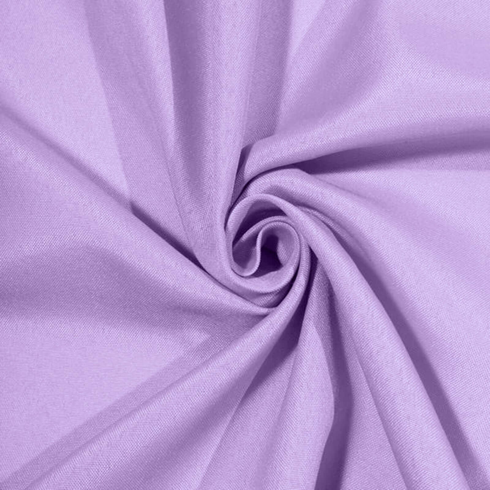 Polyester Square 54"x54" Tablecloth Lavender Lilac - Wrinkle-Resistant & Durable Table Cover