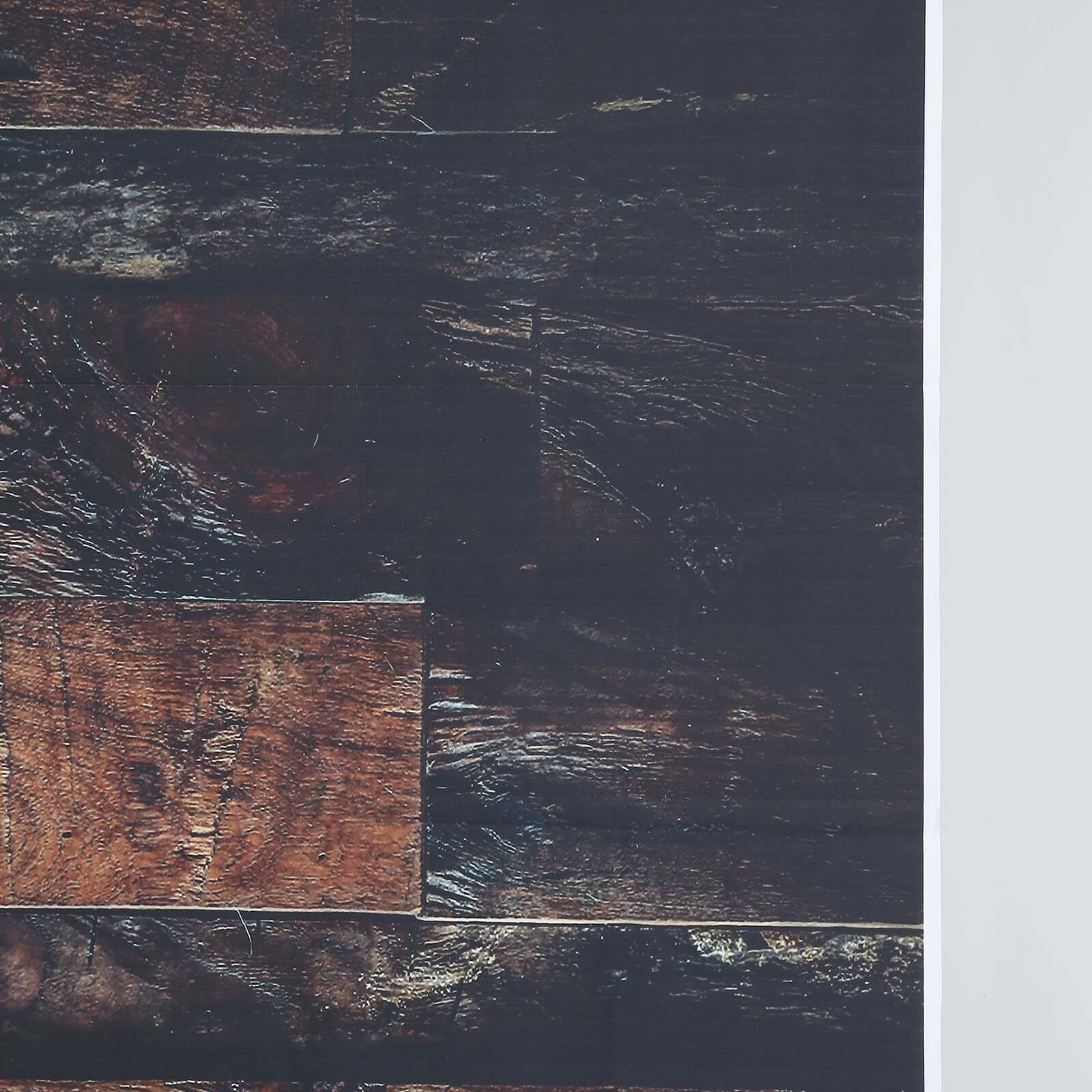 8ftx8ft Dark Brown 3D Wood Panel Vinyl Party Photography Backdrop, Photo Shoot Natural Background