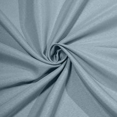 Polyester 120" Round Tablecloth Dusty Blue - Seamless Wrinkle-Resistant Table Cover
