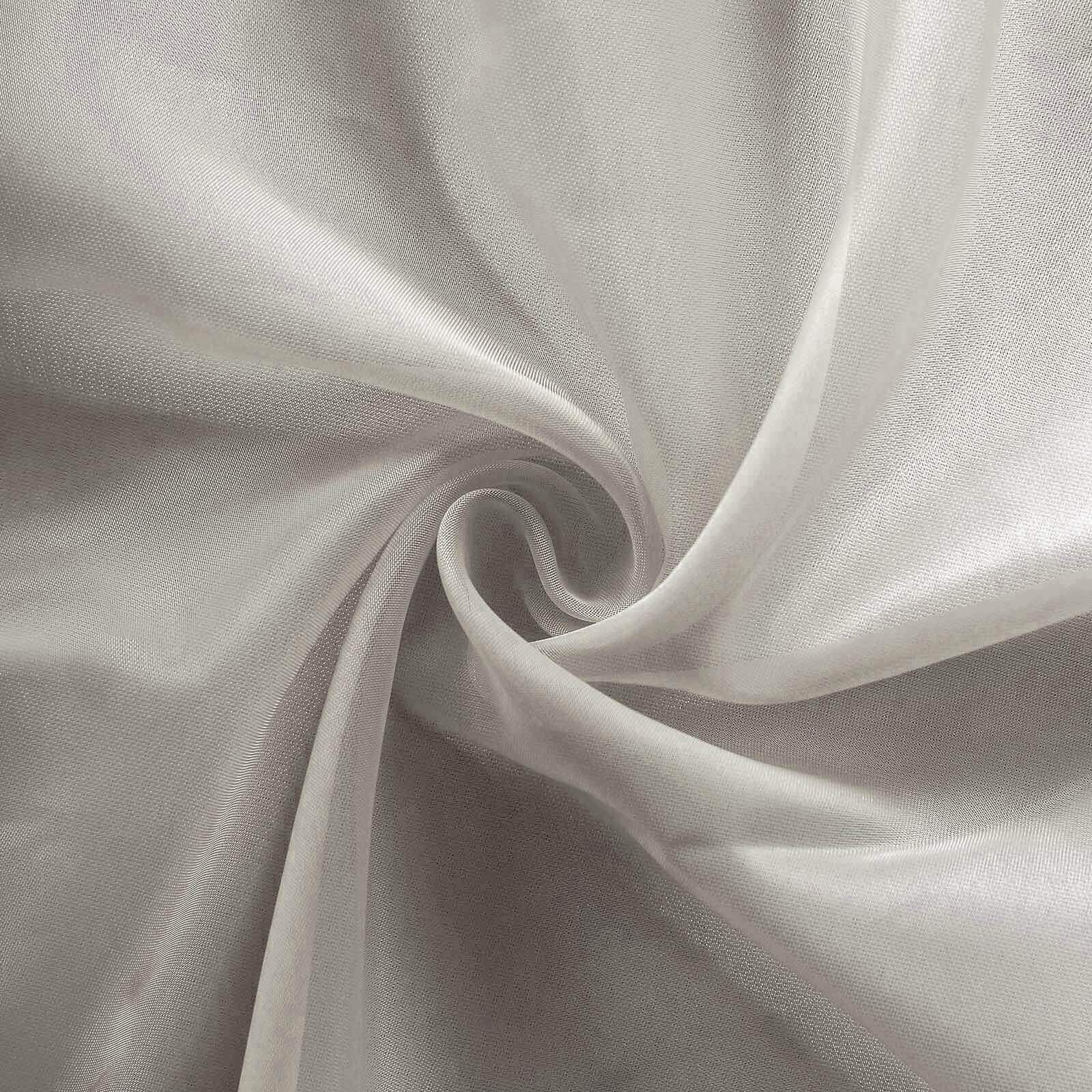 Chiffon 6ft Table Runner Natural - Flowy & Lightweight Table Decor