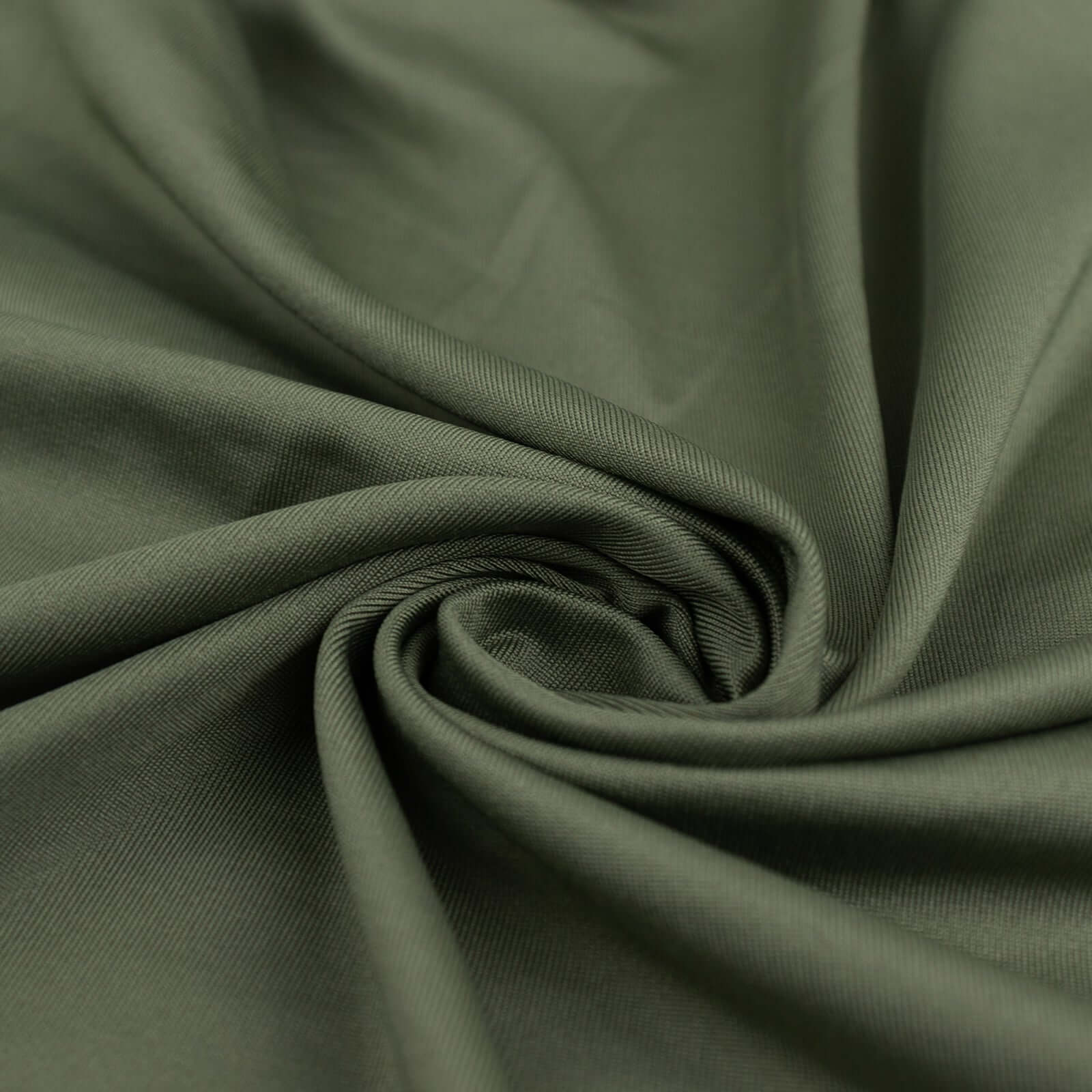 Dusty Sage Green Spandex 4-Way Stretch Fabric Roll, DIY Craft Fabric Bolt- 60"x10 Yards