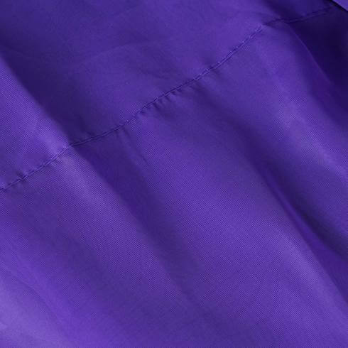 2 Pack Purple Sheer Chiffon Event Curtain Drapes, Durable Flame Resistant Organza Backdrop Event Panels With Rod Pockets - 10ftx10ft