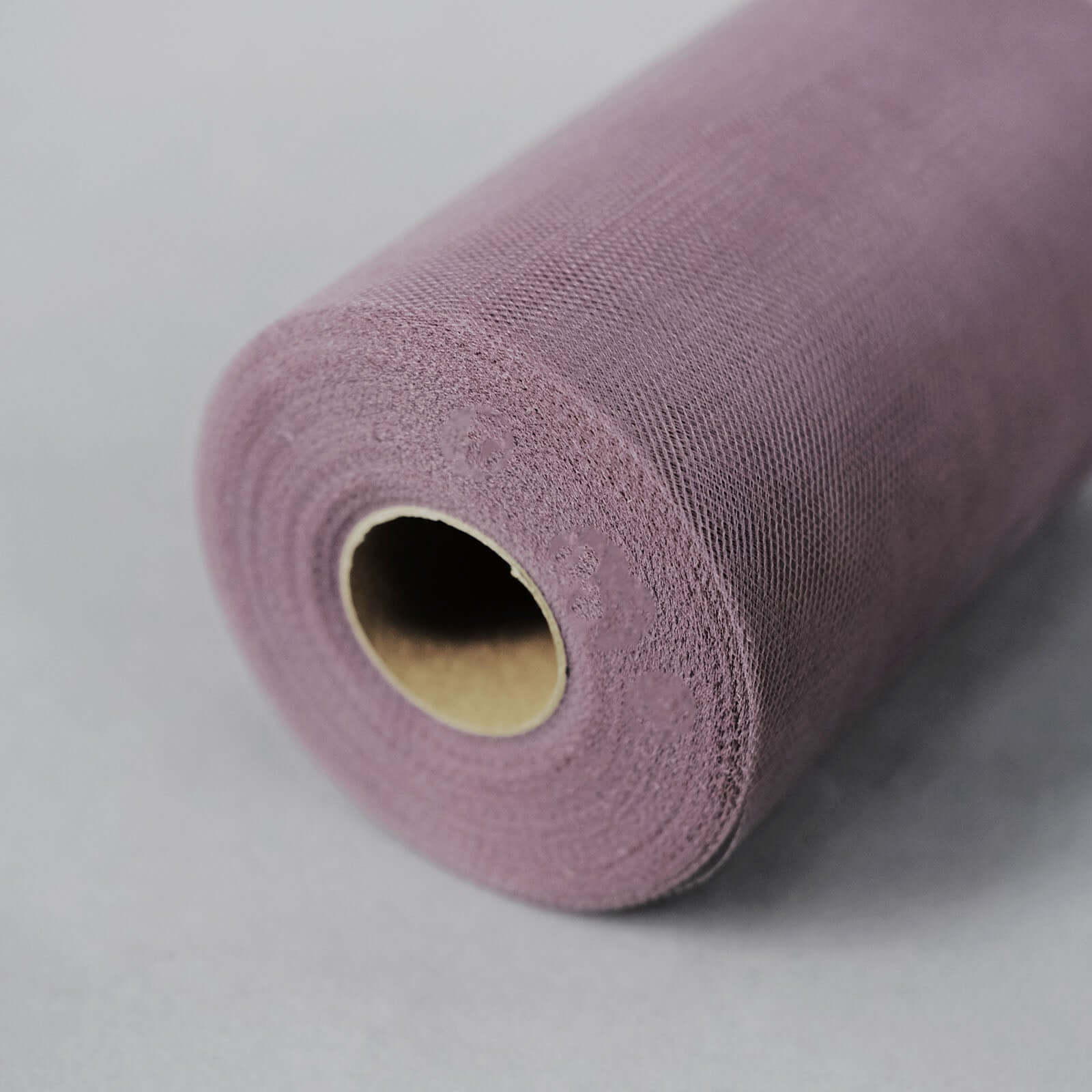 6"x100 Yards Violet Amethyst Tulle Fabric Bolt, Sheer Fabric Spool Roll For Crafts