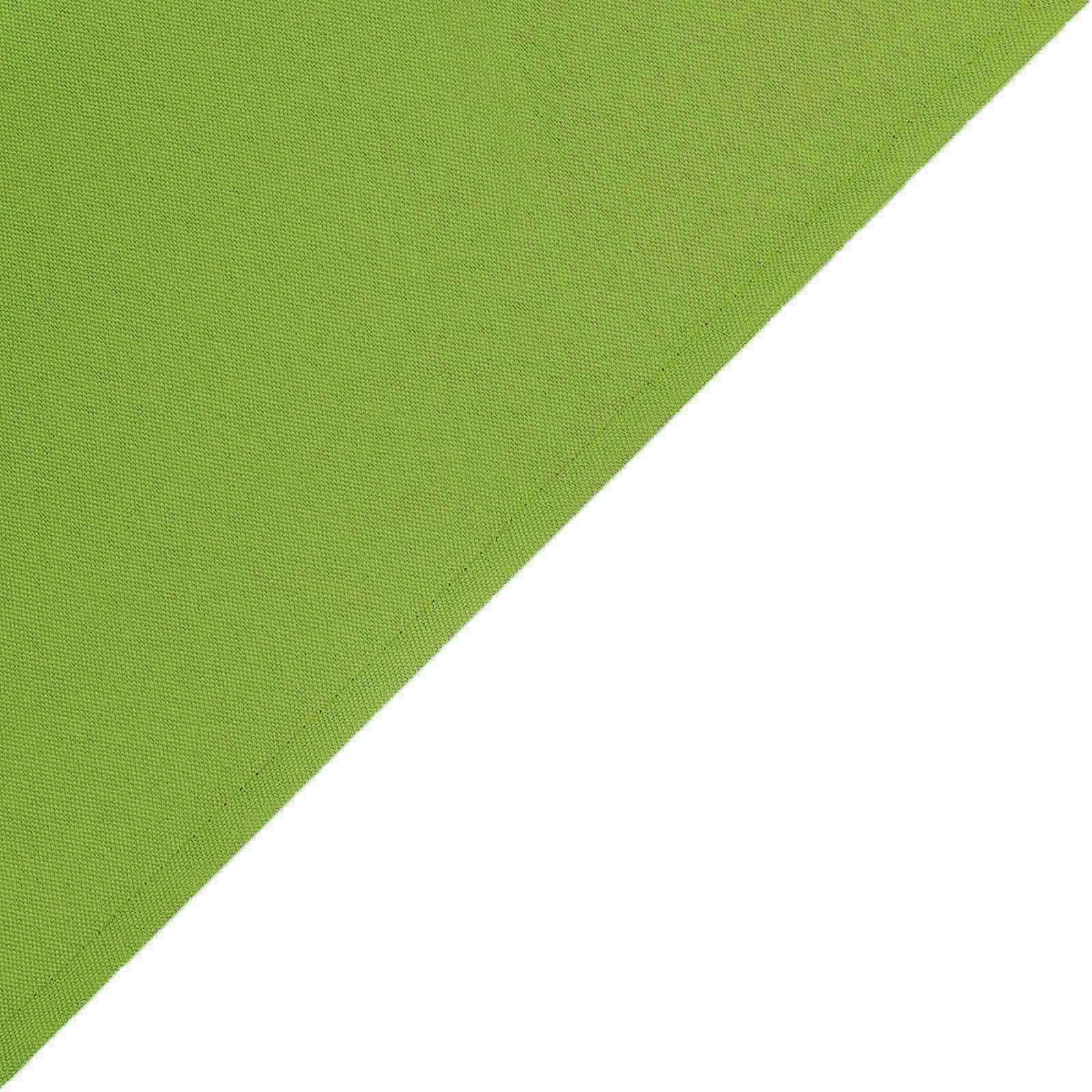 Polyester 90"x156" Rectangle Tablecloth Apple Green - Seamless Wrinkle-Resistant Table Cover