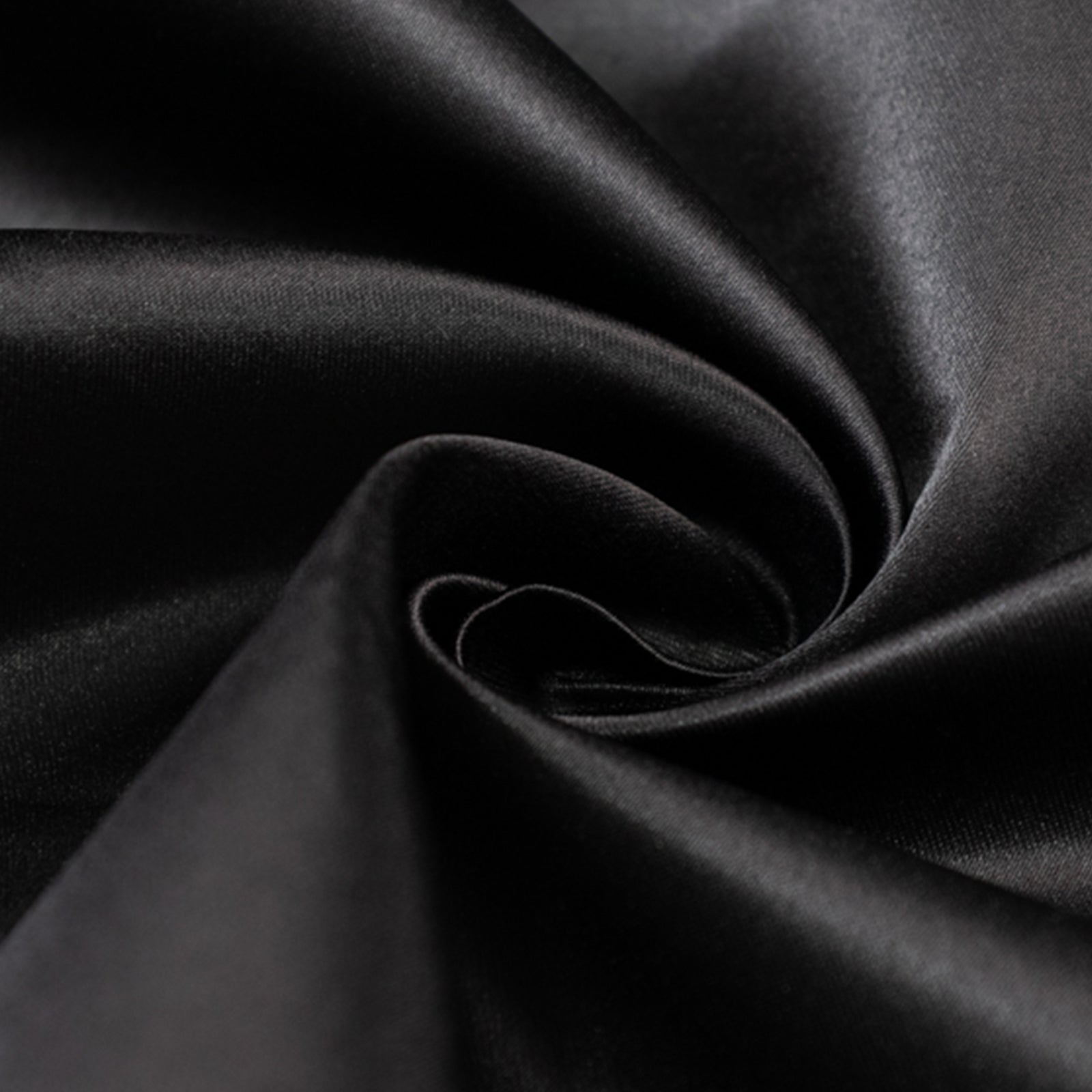 54"x10 Yards Black Lamour Satin Fabric Bolt, Heavy Matte Satin Fabric By The Yard