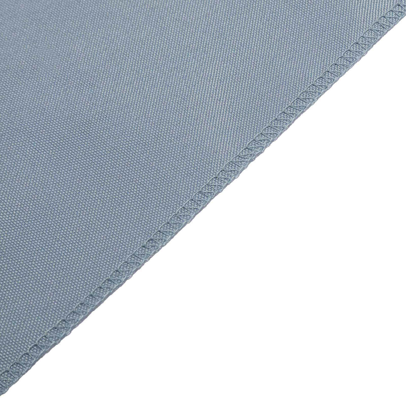 5 Pack Polyester Chair Sashes Dusty Blue 6"x108"