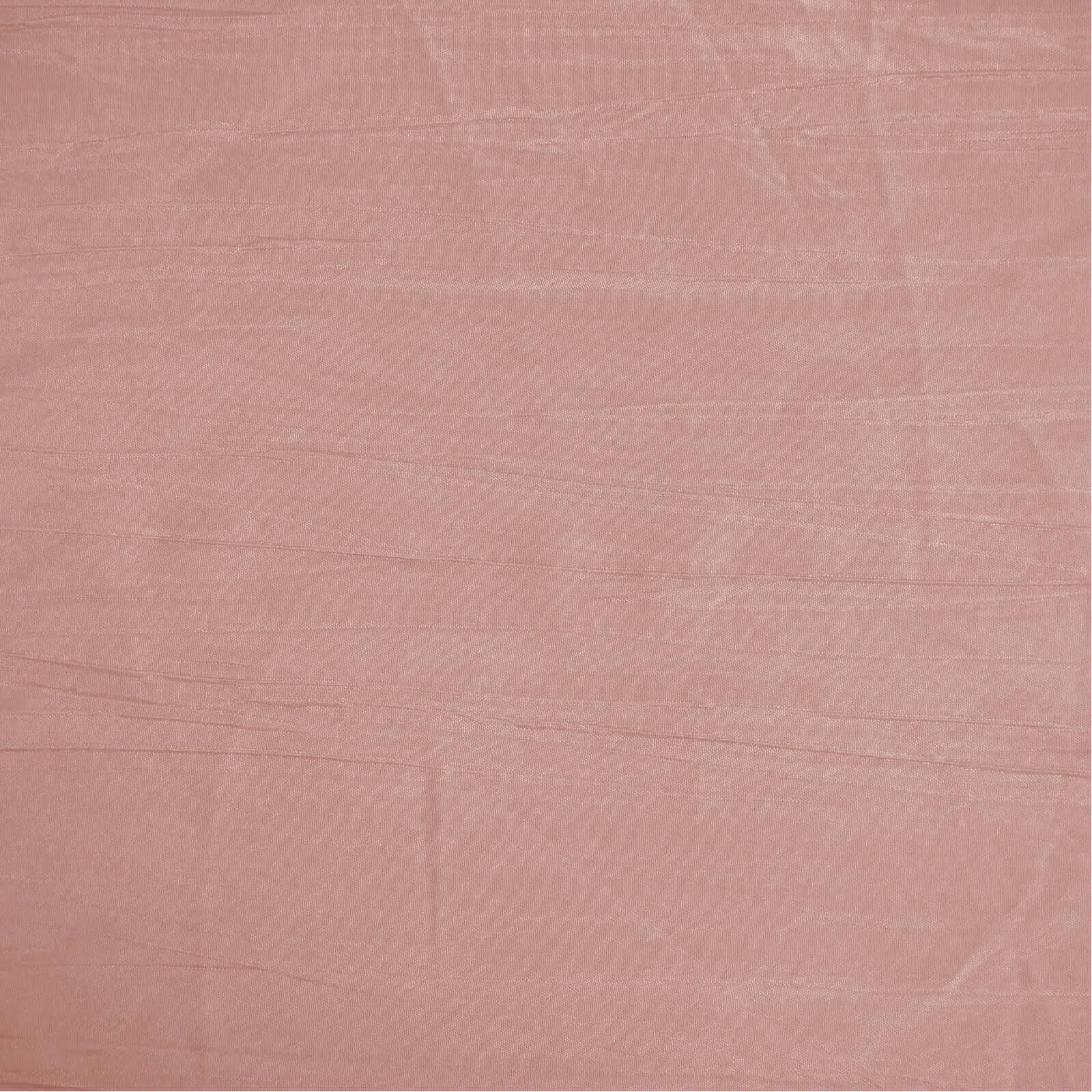 Taffeta 90"x156" Rectangle Tablecloth Dusty Rose - Accordion Crinkle Seamless Table Cover