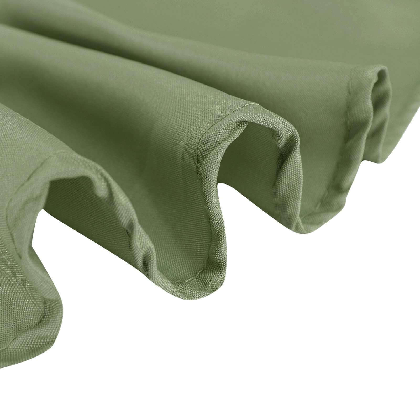 Polyester Square 70"x70" Tablecloth Dusty Sage Green - Wrinkle-Resistant & Durable Table Cover