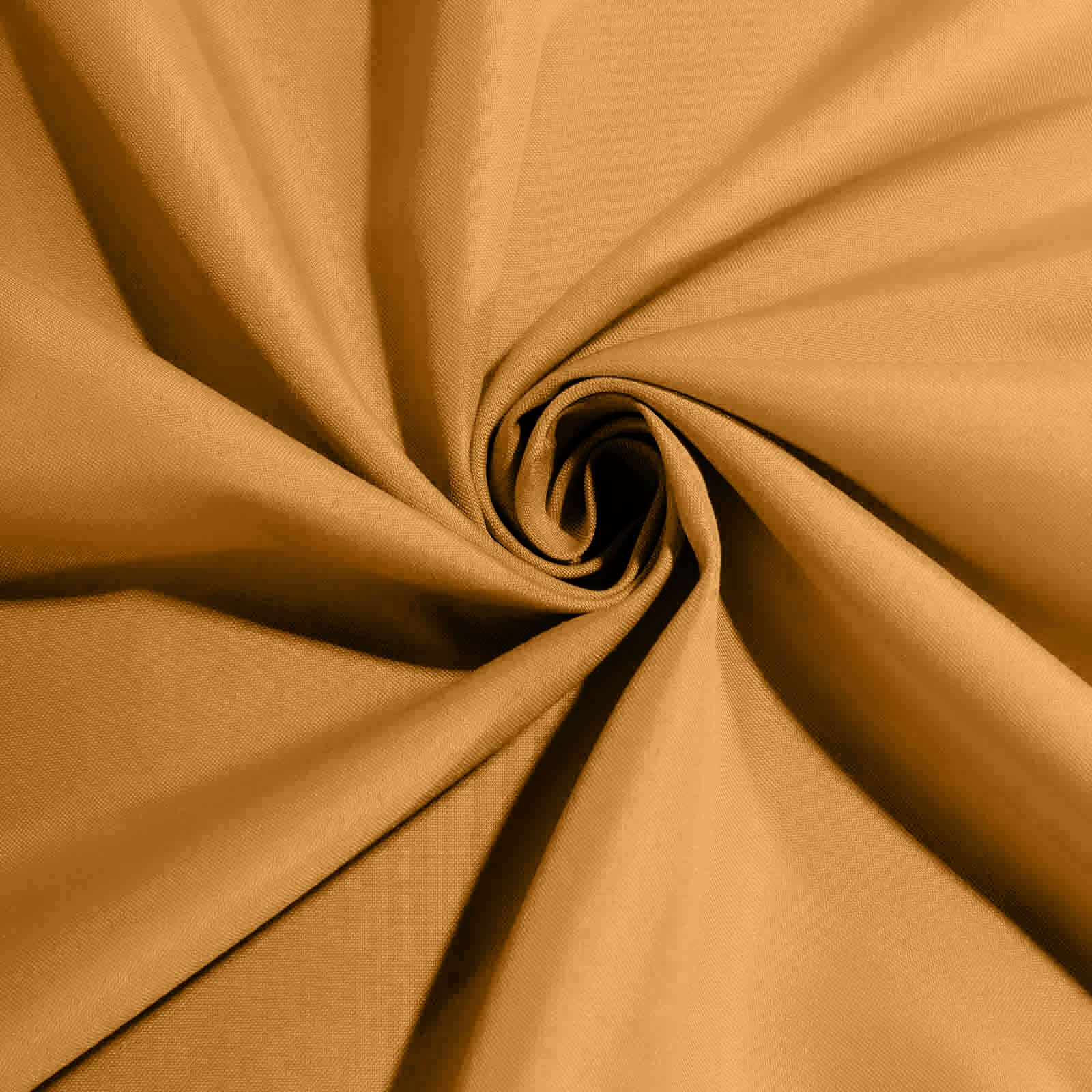 5 Pack Polyester 17"x17" Napkins Gold - Durable & Wrinkle Resistant Dinner Napkins for Everyday Dining & Events