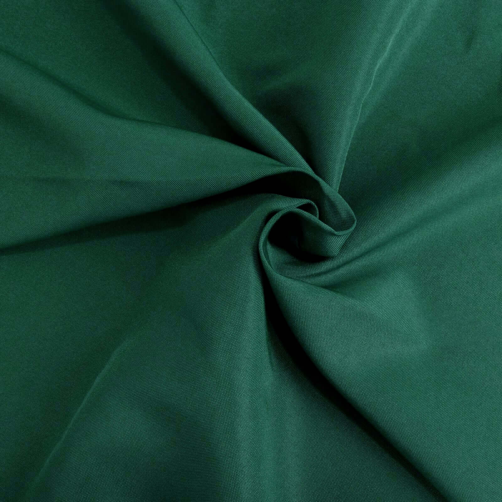 Premium Polyester 54"x54" Square Tablecloth Hunter Emerald Green - 220GSM Stain and Wrinkle-Resistant Table Cover