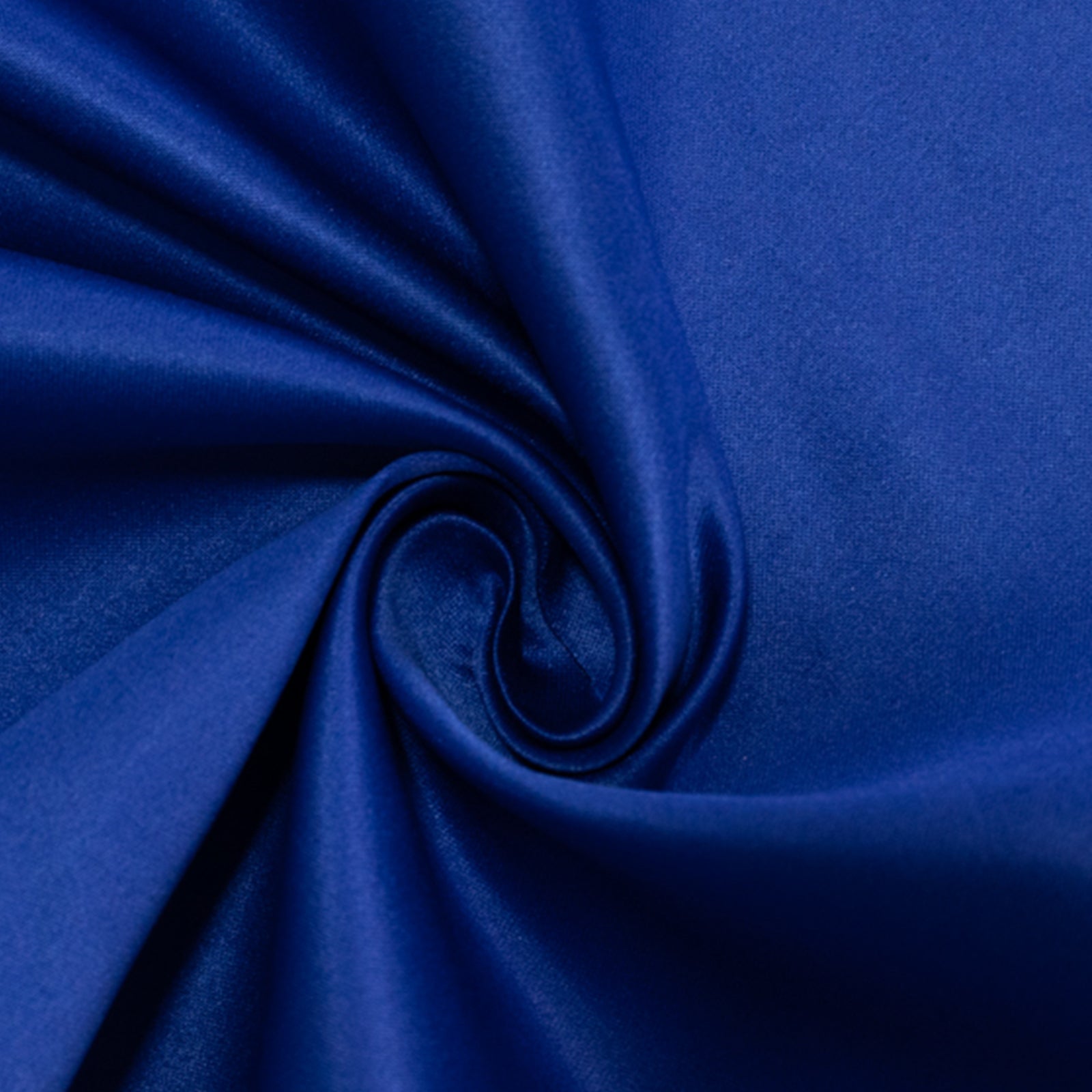Lamour Satin 60"x126" Rectangle Tablecloth Royal Blue - Soft & Silk-Like Table Cover