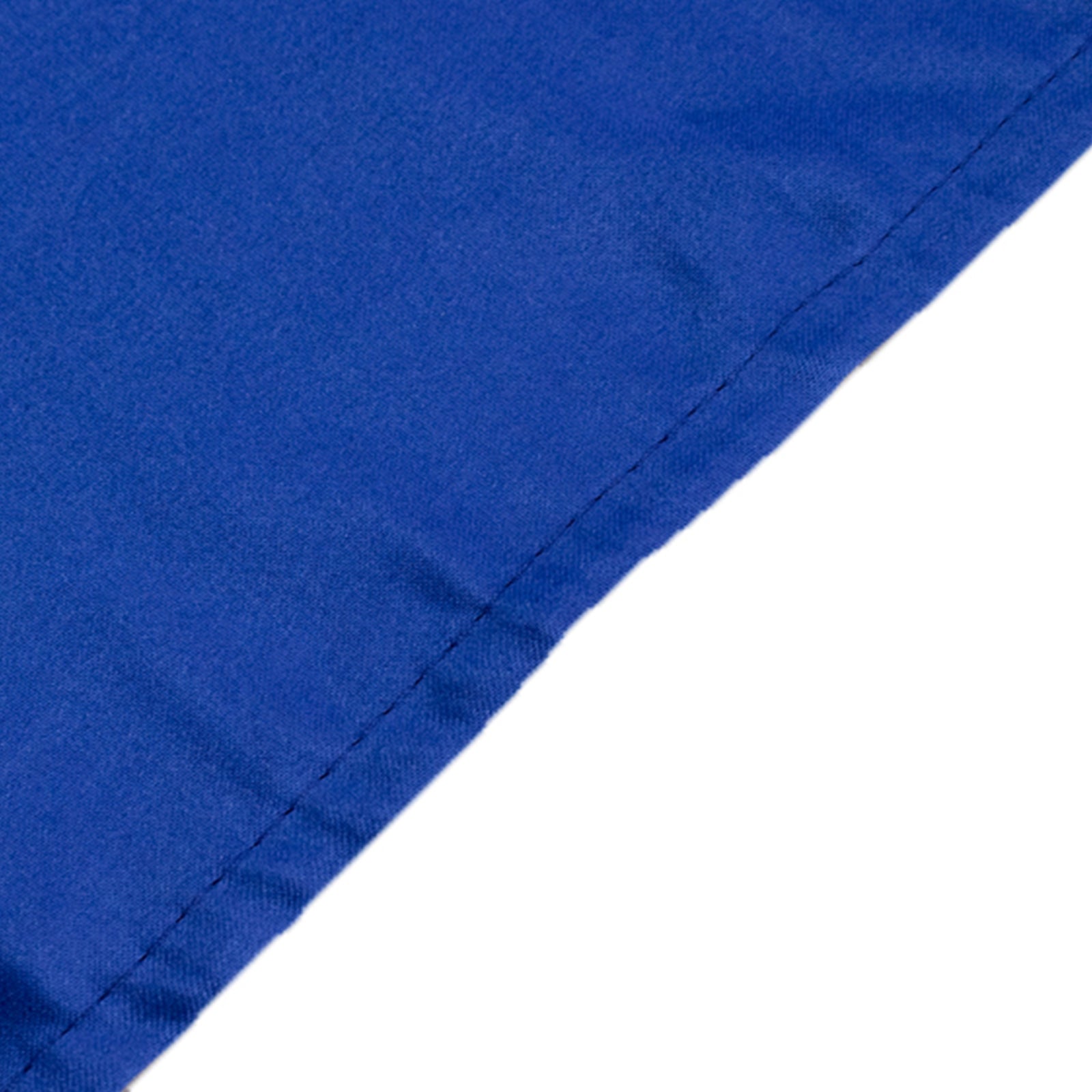 Lamour Satin 60"x102" Rectangle Tablecloth Royal Blue - Durable & Silky Soft Feel Table Cover