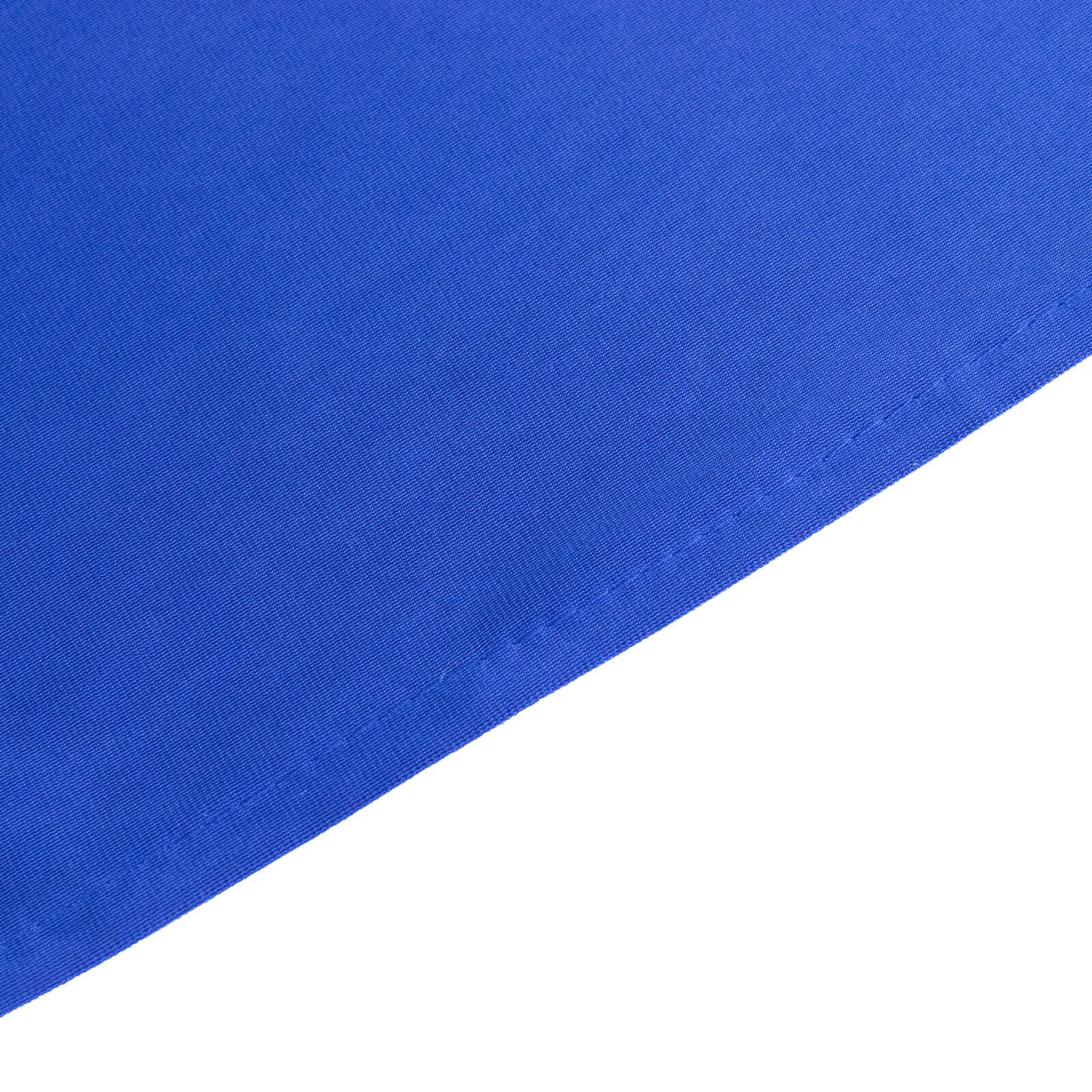 Scuba Rectangular 60"x102" Tablecloth Royal Blue - Wrinkle Free & Stain Resistant Table Cover
