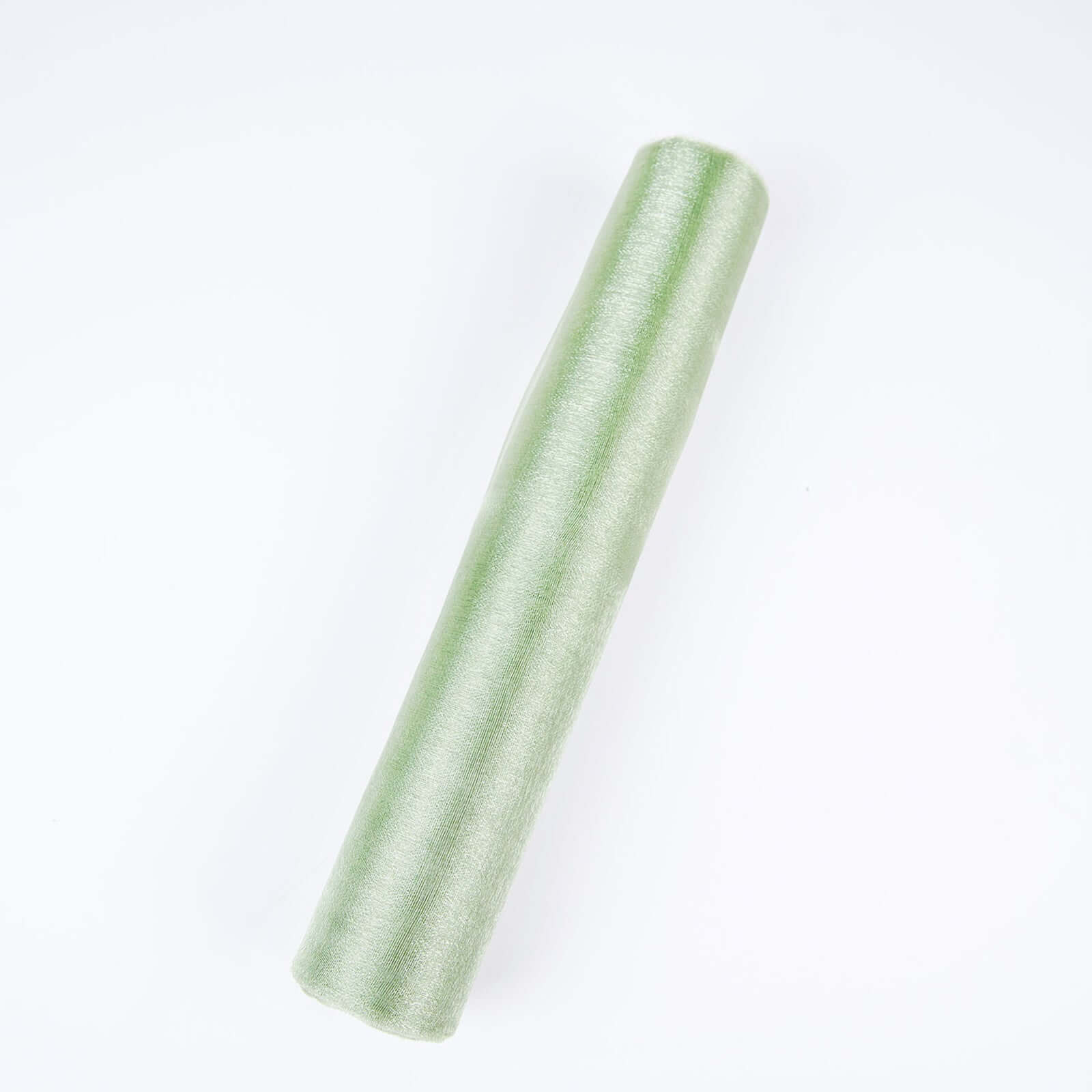 12"x10yd Sage Green Sheer Chiffon Fabric Bolt, DIY Voile Drapery Fabric