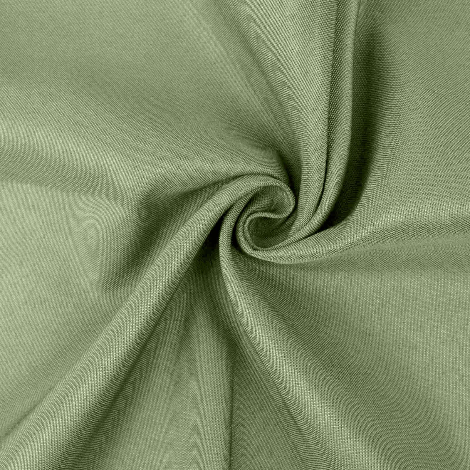 5 Pack Premium Polyester 20"x20" Napkins Sage Green - Wrinkle-Resistant & Durable Dinner Napkins