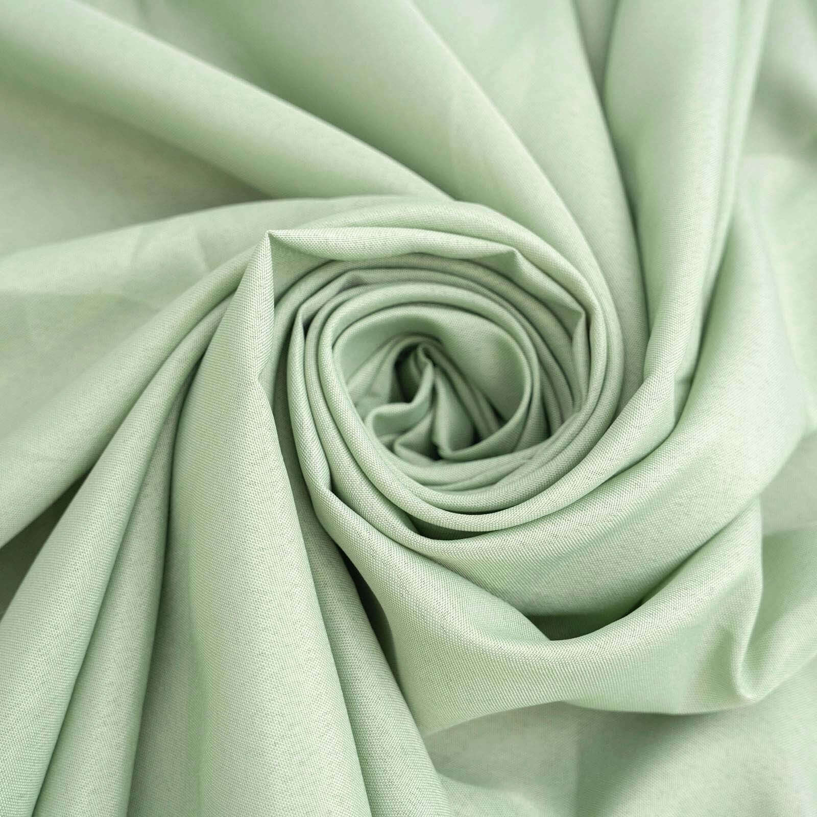 Polyester 60"x102" Rectangle Tablecloth Sage Green - Durable and Stylish Table Cover