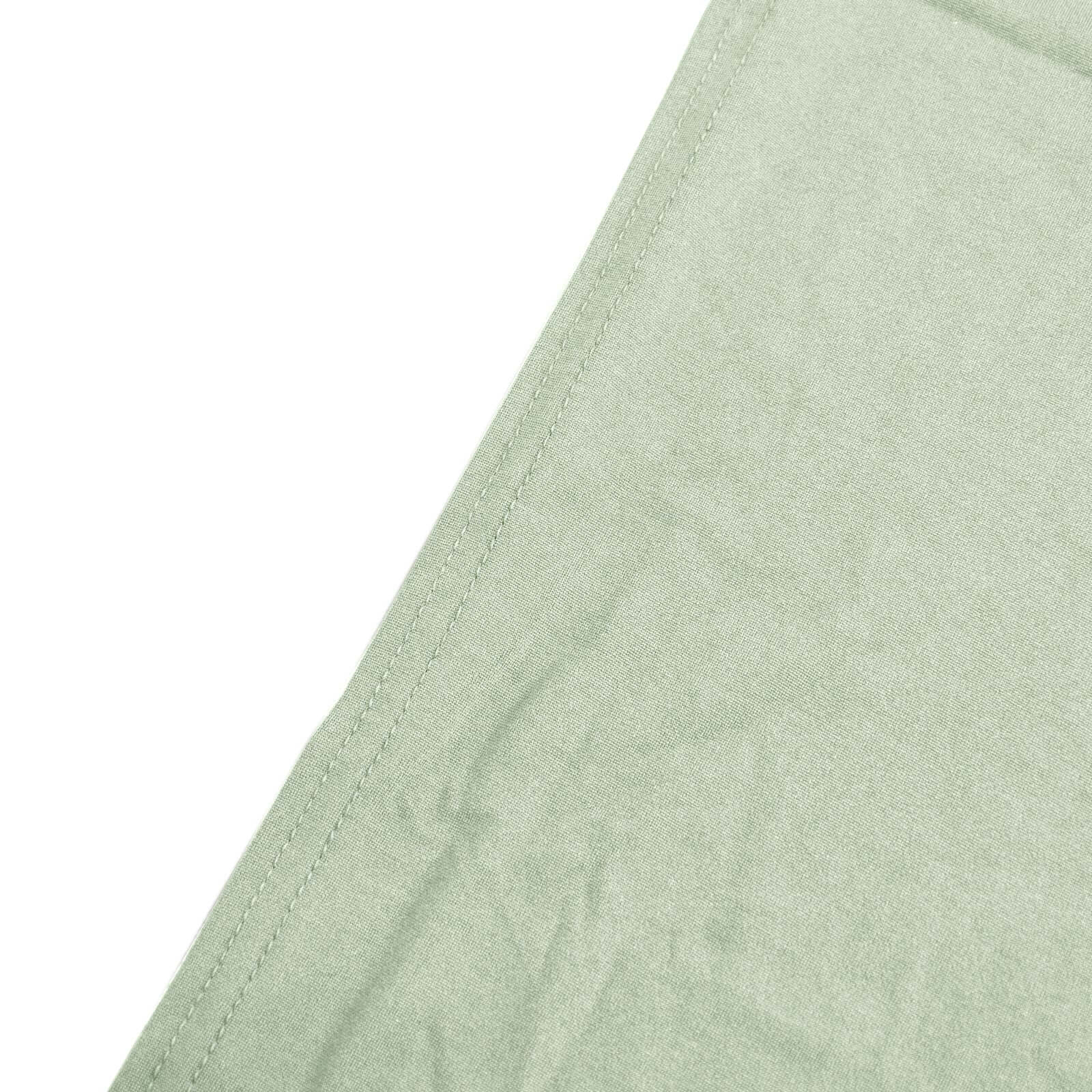 Set of 4 Matte Sage Green Spandex Half Moon Chiara Backdrop Stand Covers, Custom Fitted Wedding Arch Covers - 2.5ft,5ft,6ft,7ft