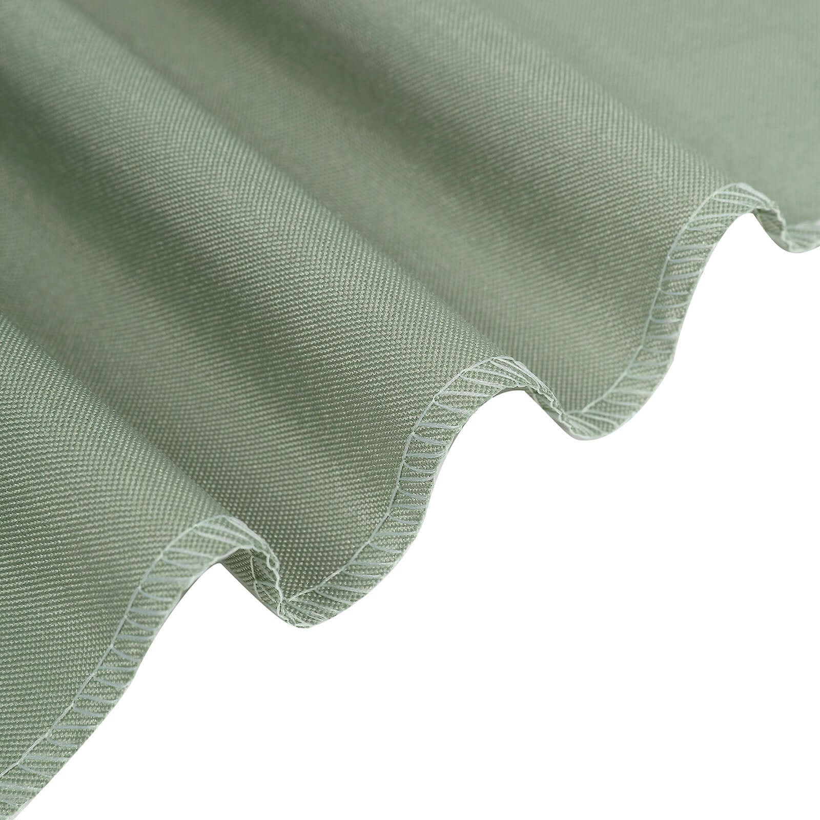 5 Pack Polyester Chair Sashes Dusty Sage Green 6"x108"
