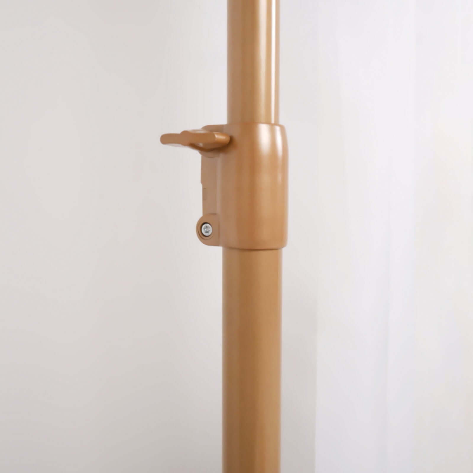 10ft 4-Post Gold Metal DIY Photography Backdrop Stand, Wedding Arch Canopy Tent