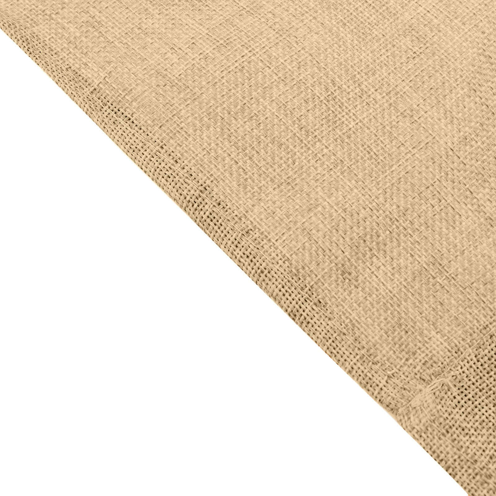 8ftx8ft Natural Jute Faux Burlap Event Curtain Drapes With Rod Pockets, Rustic Photography Backdrop Event Panel