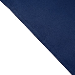 5 Pack Polyester 17"x17" Napkins Navy Blue - Durable & Wrinkle Resistant Dinner Napkins
