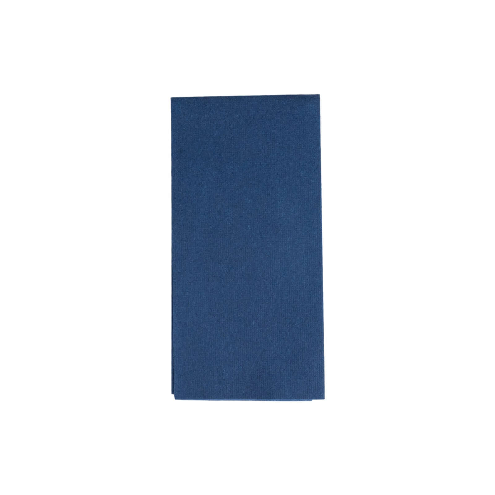 20 Pack Linen-Like Paper 8.5"x4" Napkins Navy Blue - Highly Absorbent & Disposable Airlaid Guest Towels