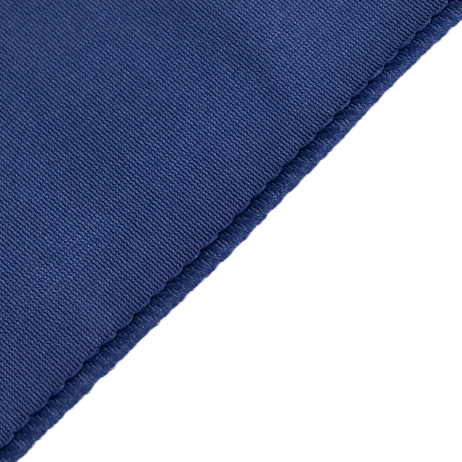 Scuba Polyester 24"x72" Wide Table Runner Navy Blue - Wrinkle-Free Table Linen