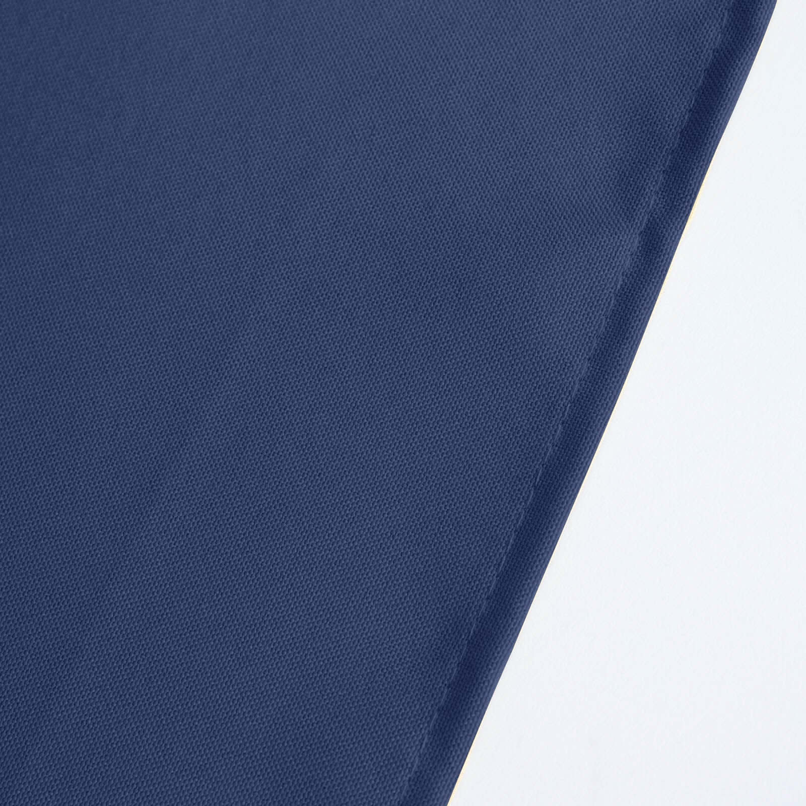 Premium Polyester 70"x70" Table Overlay Square Tablecloth Navy Blue 220GSM Wrinkle-Resistant Table Cover