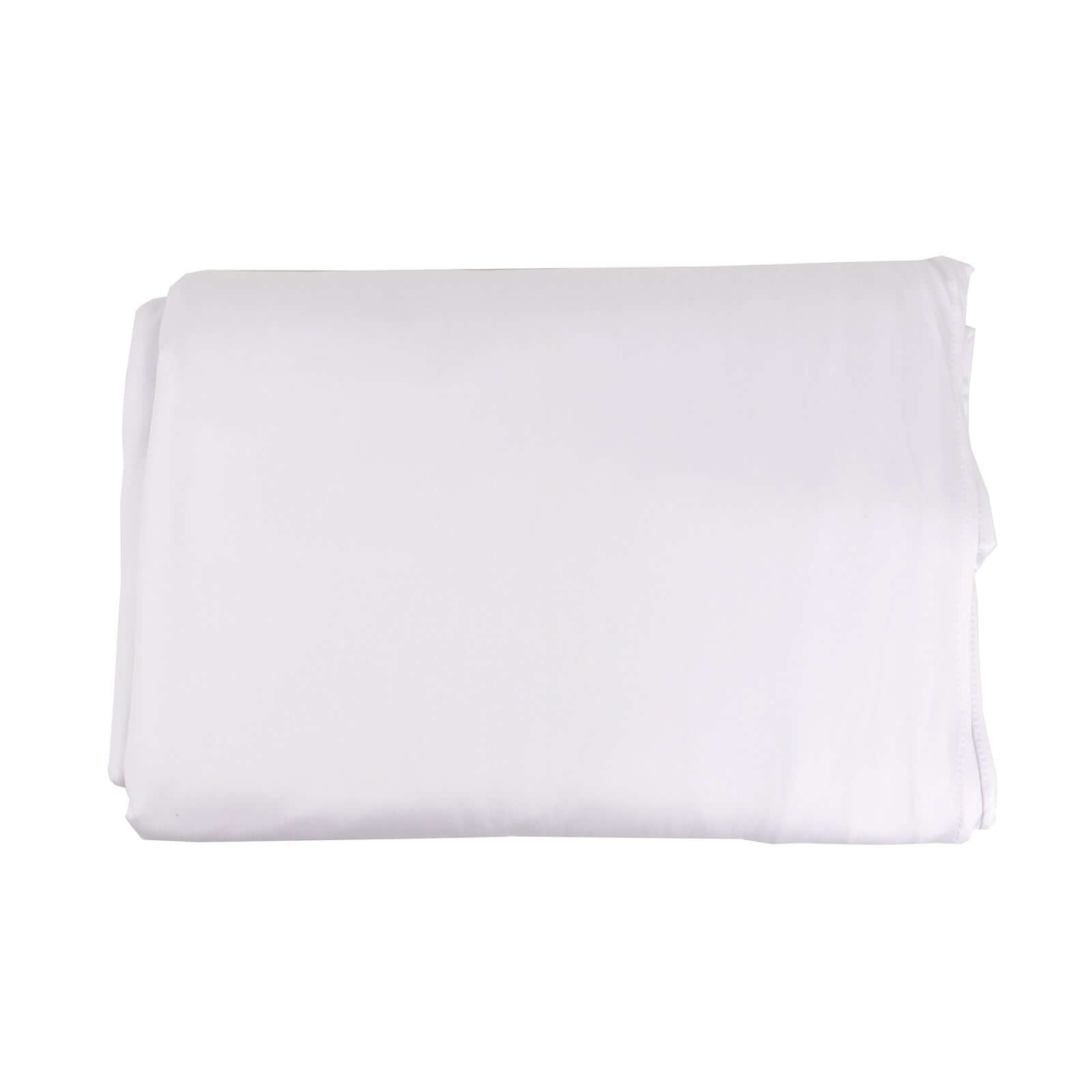 White Spandex 4-Way Stretch Fabric Roll, DIY Craft Fabric Bolt- 60"x10 Yards