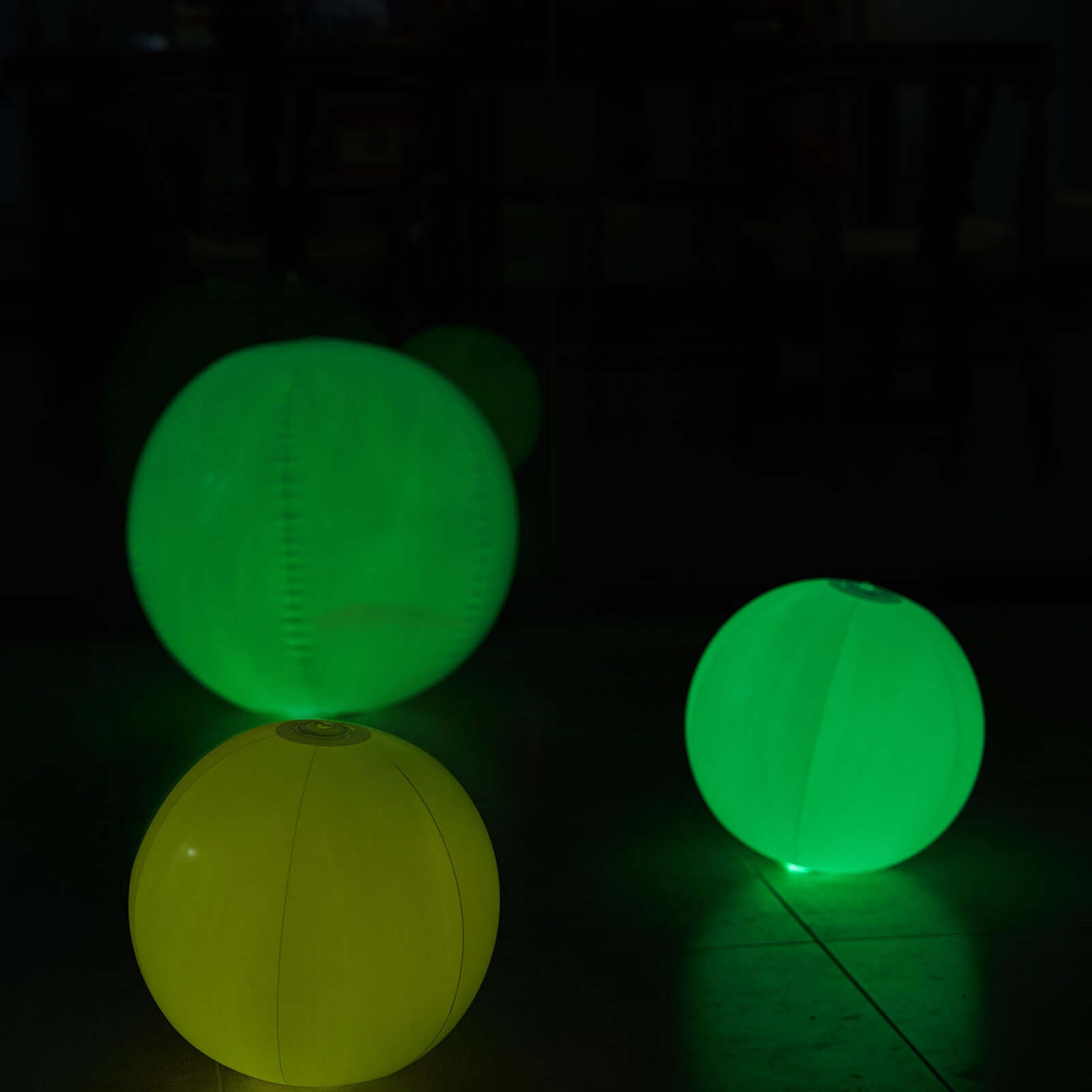 12" Inflatable Outdoor Garden Light Up Ball, Floating Pool Glow Ball With Remote - 13 RGB Colors and 3 Color Modes