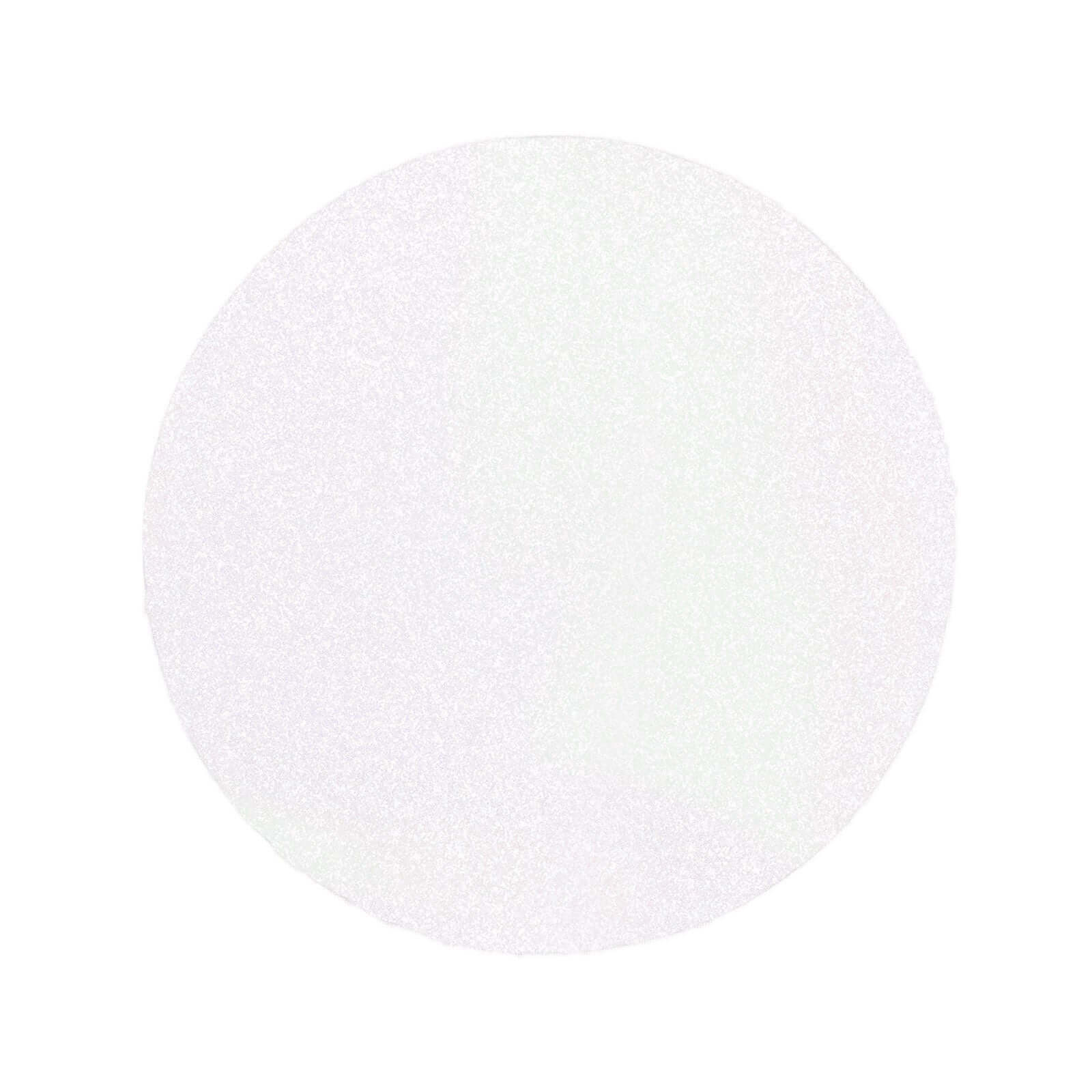 6-Pack Placemats Glitter Design Iridescent Sparkle Round - Non-Slip Decorative Dining Table Mats 13"