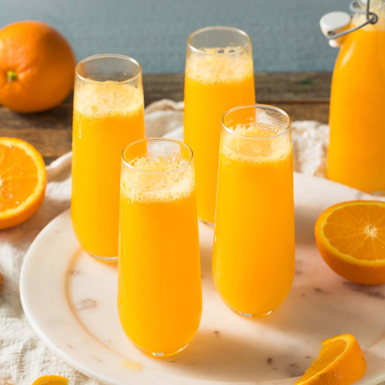 6 Pack Plastic Champagne Glasses in Clear, Reusable Lightweight Champagne Flutes 9oz