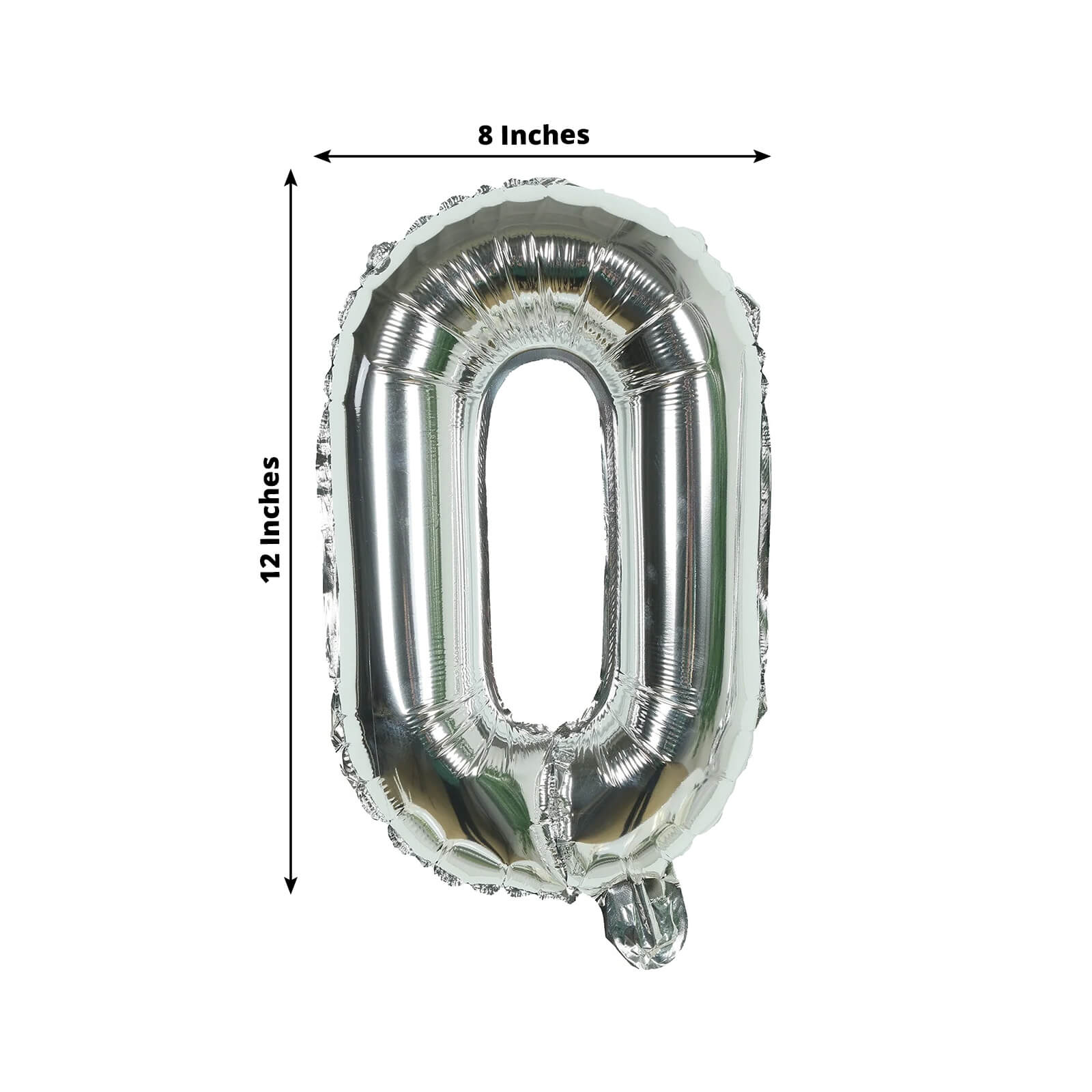 16ft Jumbo Chain Link Balloons in Silver, 30pack 8x12" Durable Foil Chain Balloons for 90s Hip Hop Party Decorations, Event Decor