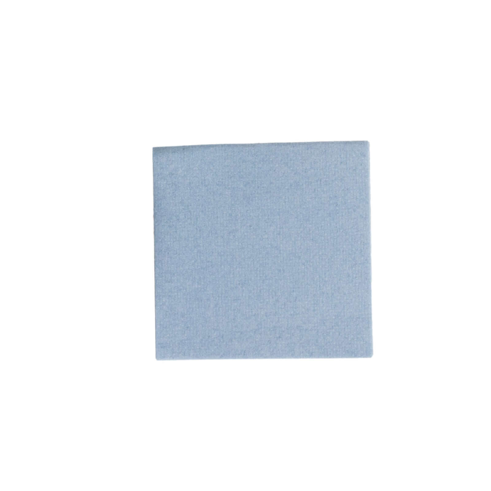 20 Pack Linen-Like Paper 5"x5" Napkins Dusty Blue - Highly Absorbent Airlaid Napkins