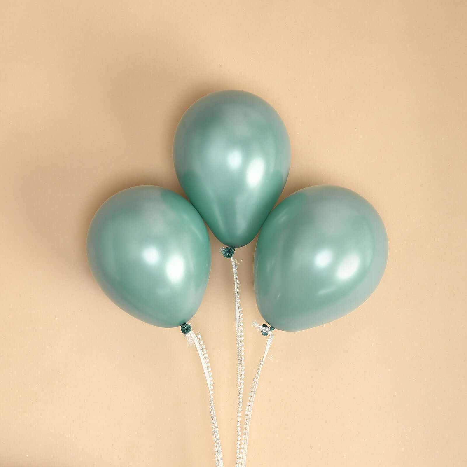 25 Pack 10" Matte Pastel Dusty Blue Helium Air Latex Party Balloons