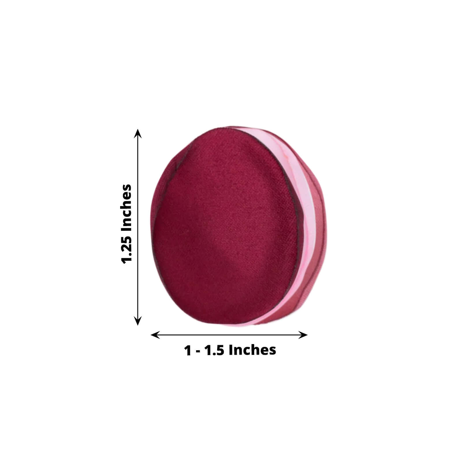 400-Pack Rose Petals Life-Like Flower Confetti Dusty Rose Mix Matte Silk Round - Decorative Event Table Scatters 2"