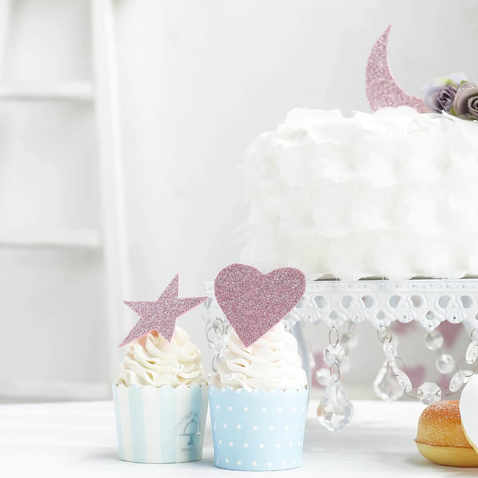 10 Pack Pink Self-Adhesive Glitter DIY Craft Foam Sheets - 12"x10"