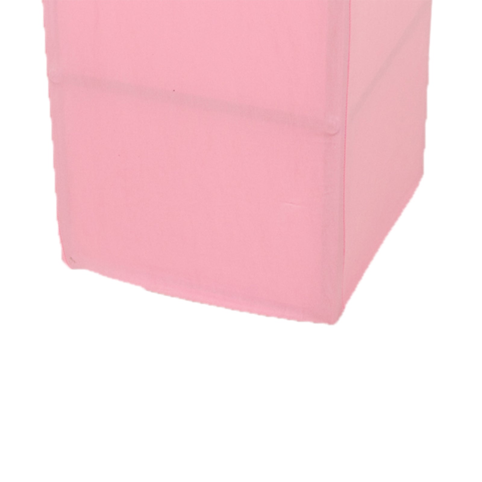 8ft Pink Spandex Backdrop Stand Cover for Arc de Triomphe Stand, Stretch Fitted Floral Balloon Frame Wedding Arch Cover