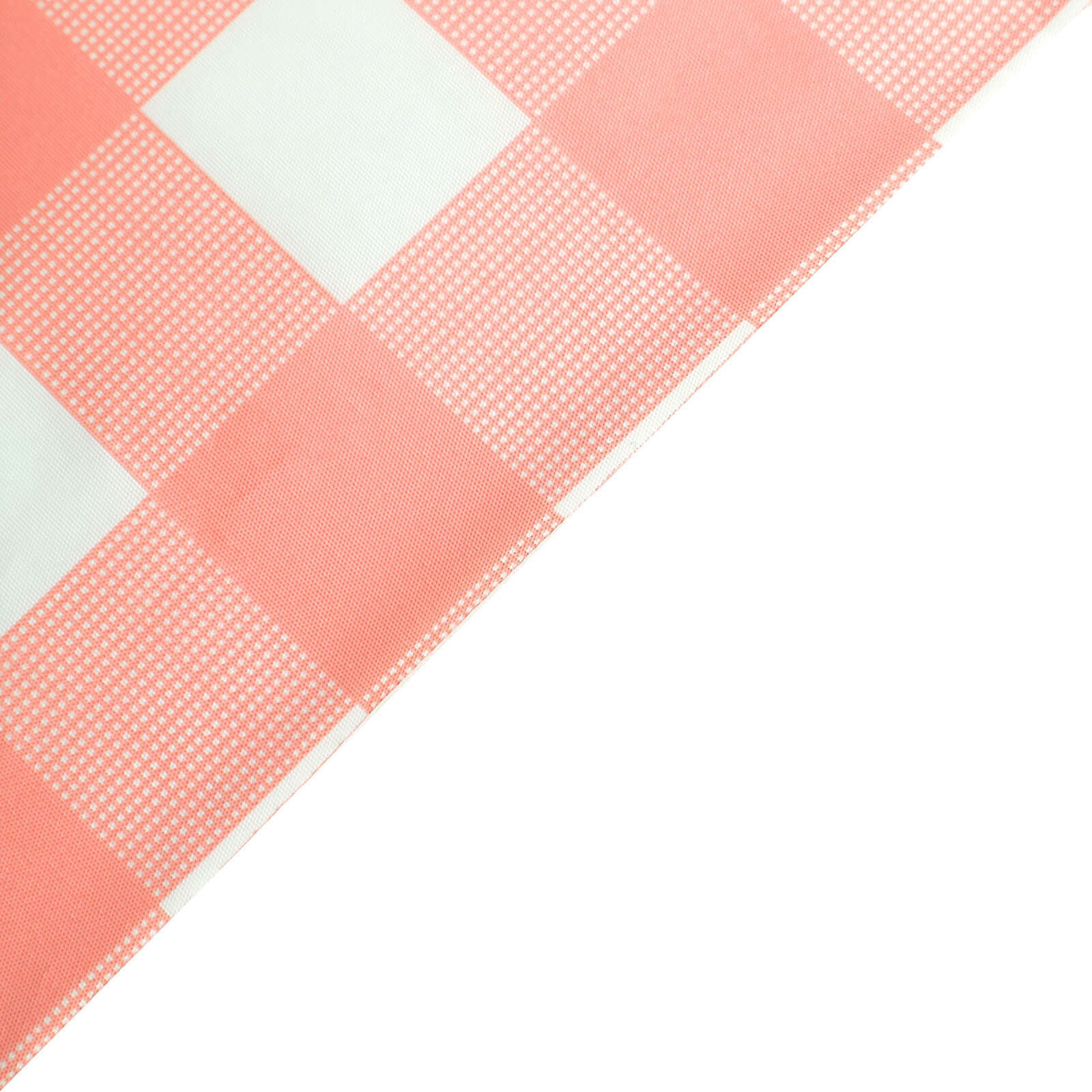 5-Pack Plastic Table Covers Pink Checkered Rectangle - Durable PVC Disposable Covers for Events 54"x108"