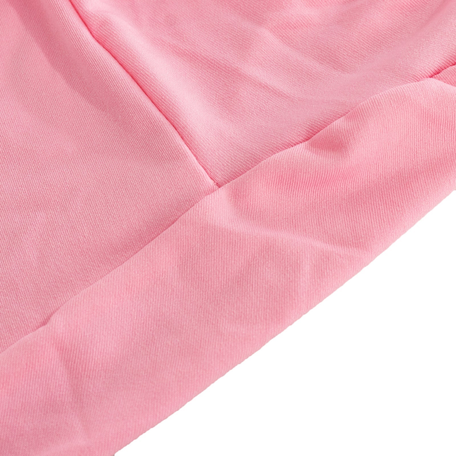 Spandex 30" Round Cocktail Table Cover Pink - Easy to Maintain Stretch Fitted Highboy Tablecloth