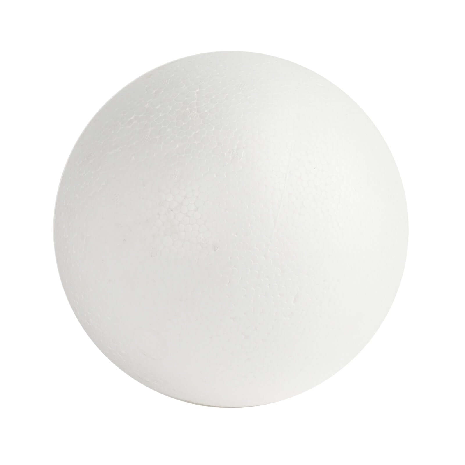 4 Pack 8” White StyroFoam Foam Balls For Arts, Crafts and DIY