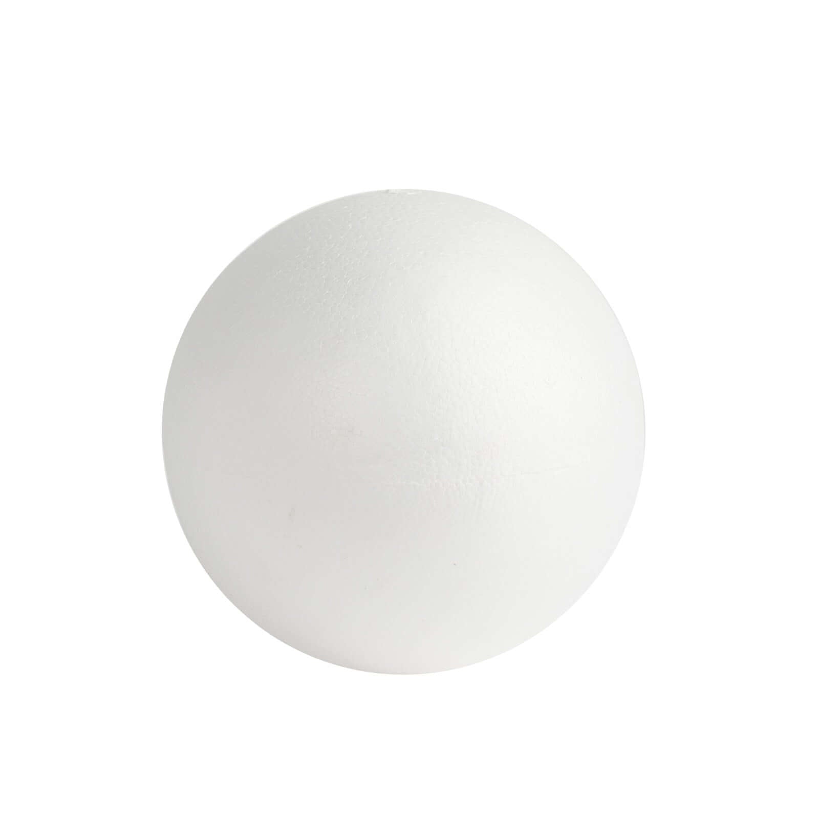 6 Pack 6” White StyroFoam Foam Balls For Arts, Crafts and DIY