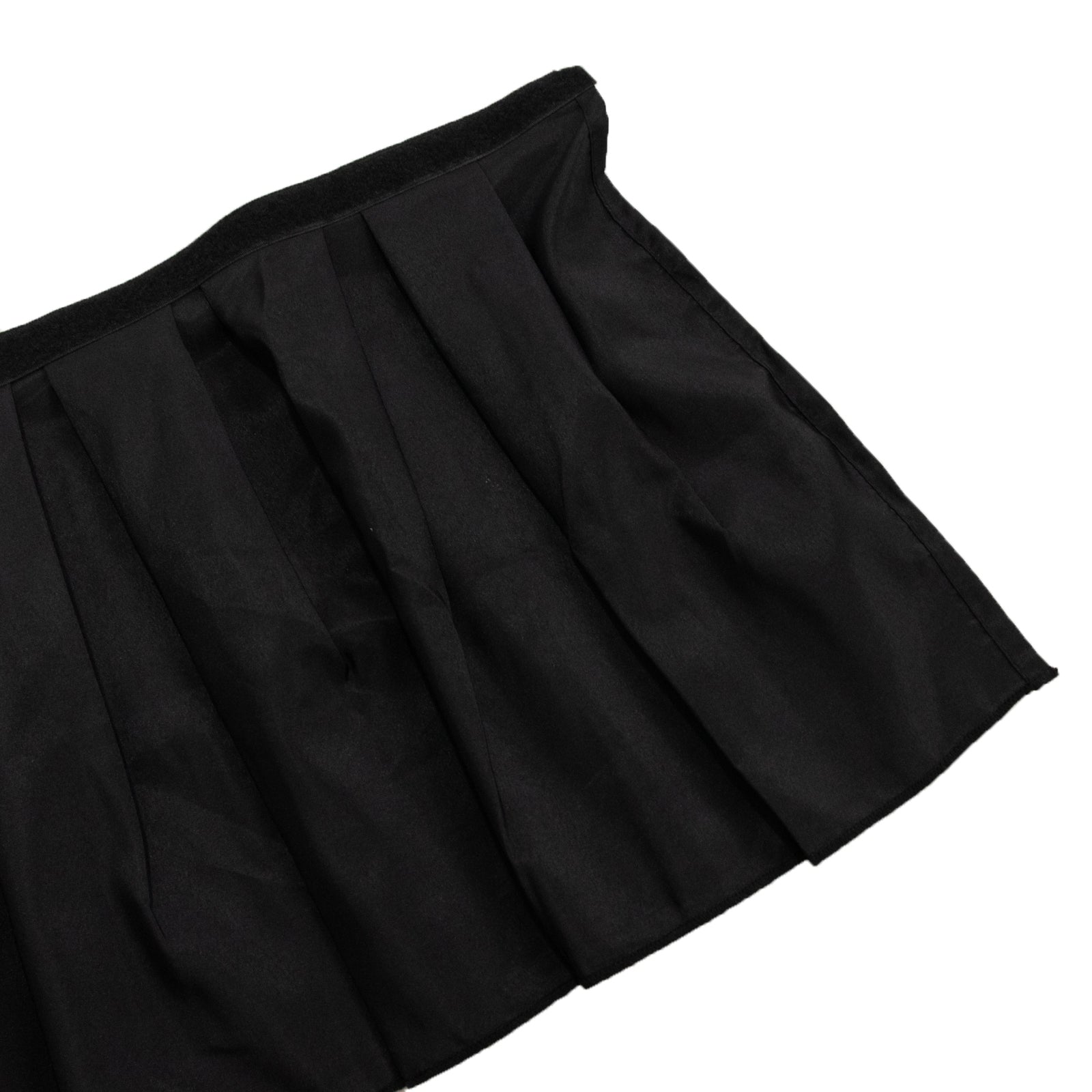 Portable Stage Skirt Black Polyester Platform Skirting Cloth for Events, Performances & Wedding Staging - 16"x10ft