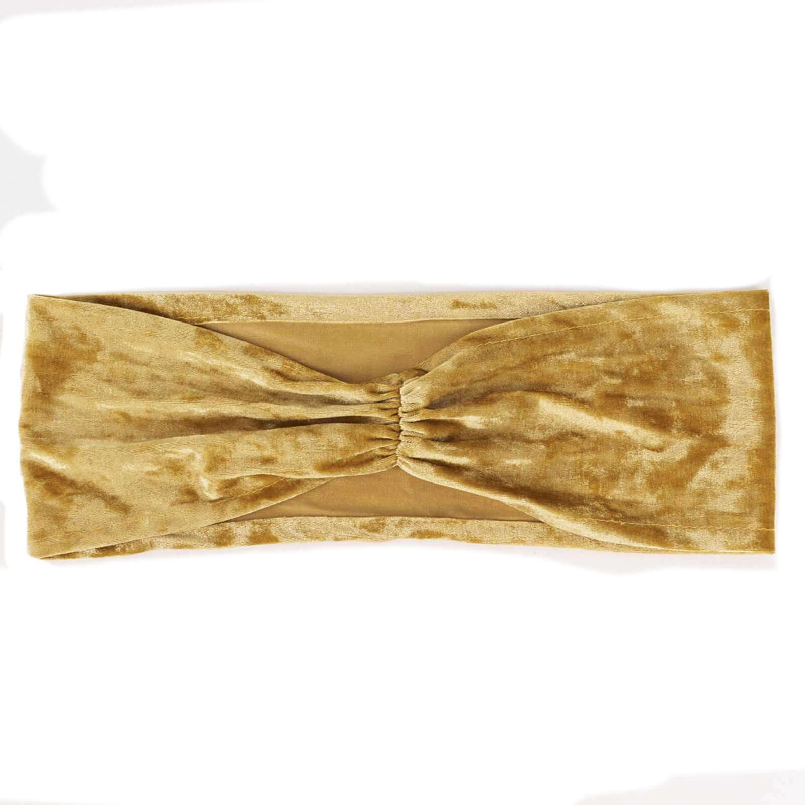 5 Pack Premium Crushed Velvet Chair Sashes Champagne Ruffle Style - Textured Chair Bands for Stunning Event Decor