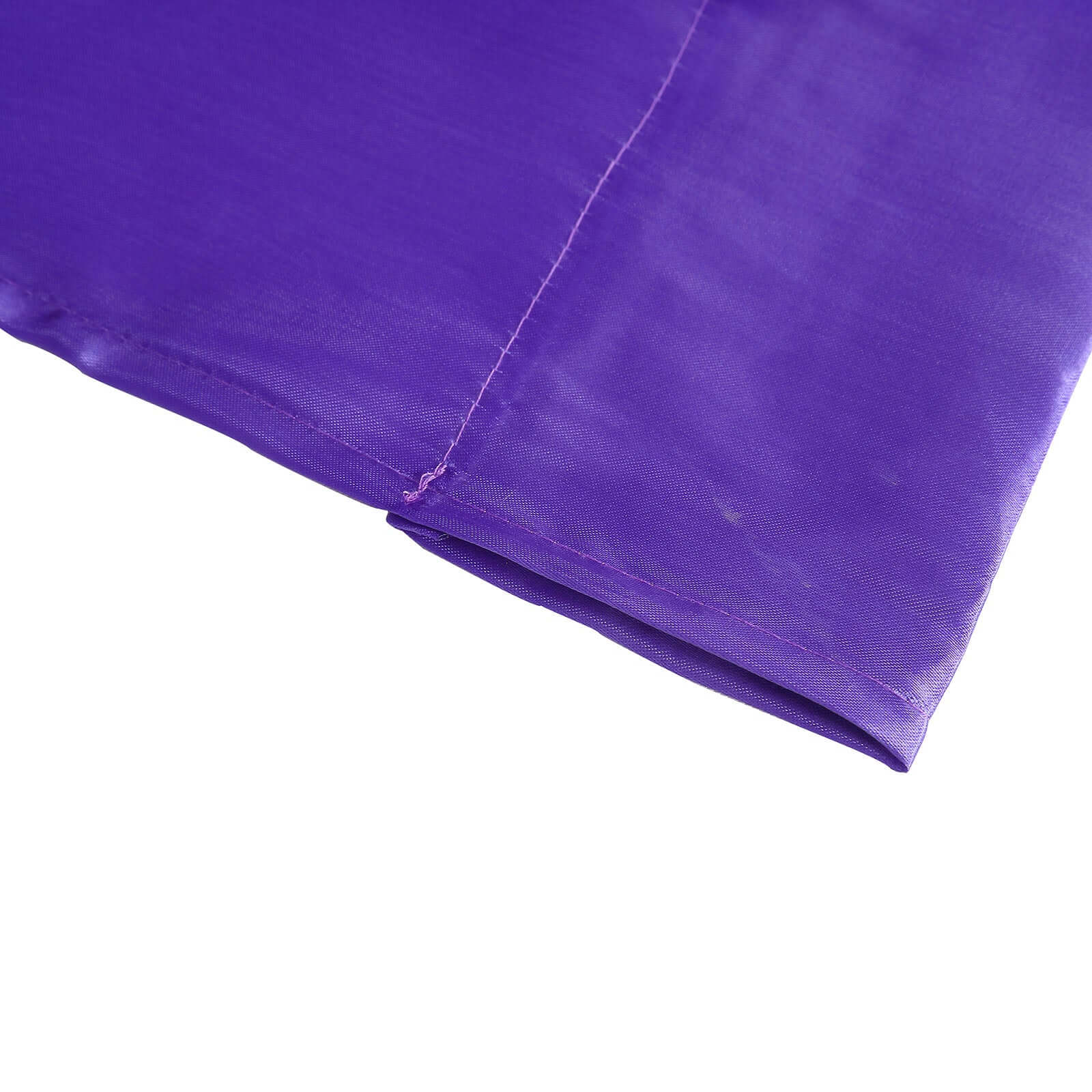 8ftx10ft Purple Satin Event Curtain Drapes, Backdrop Event Panel