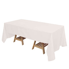 Polyester 72"x120" Rectangle Tablecloth Blush - Durable and Stylish Table Cover