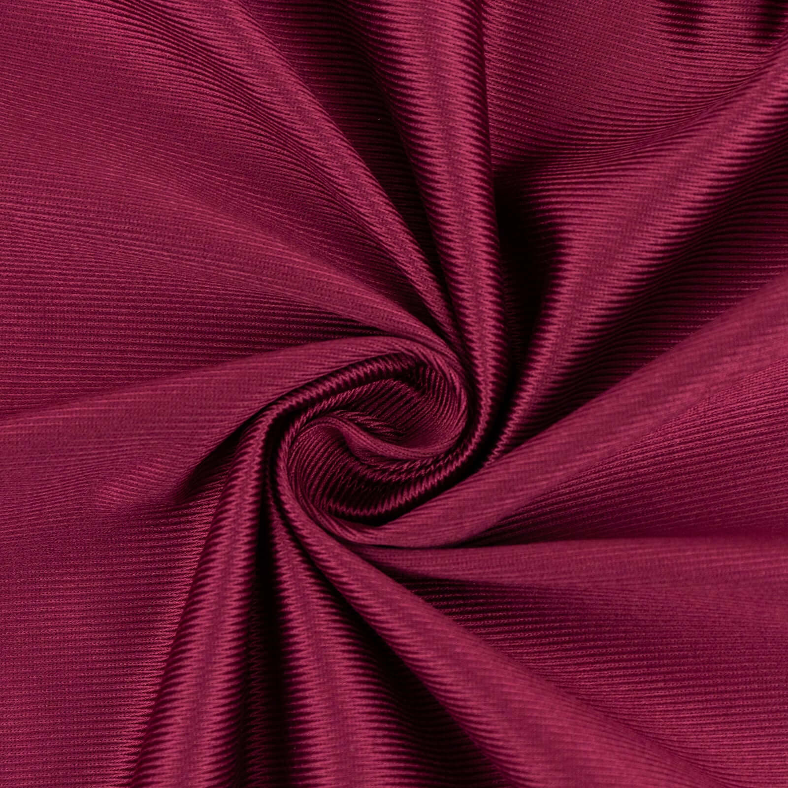Burgundy Scuba Polyester Fabric Roll, Wrinkle Free DIY Craft Fabric Bolt- 60"x10 Yards