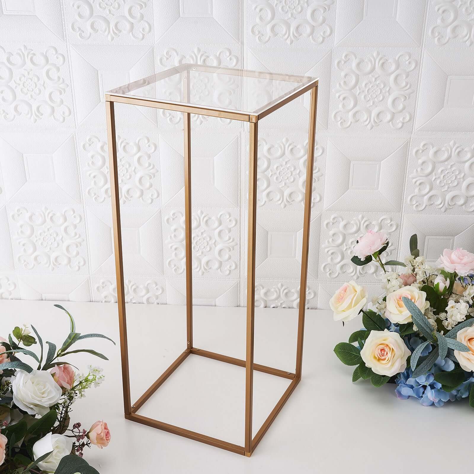 2-Pack Acrylic Plexiglass Sheets Top Plates Clear Square - Protective Film Coating 10" 3mm Thick