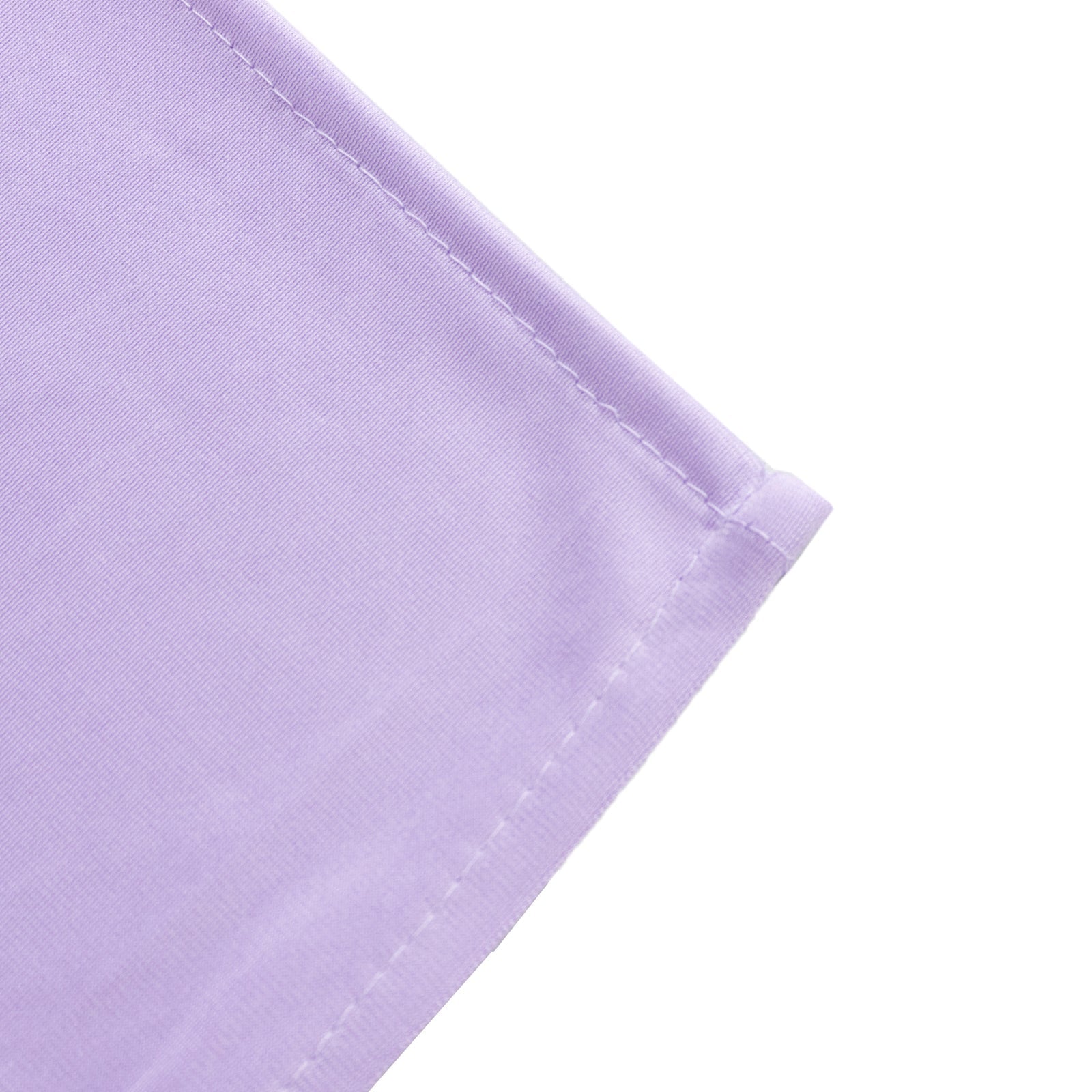 Scuba Rectangular 90"x132" Tablecloth Lavender Lilac - Wrinkle Free, Stain Resistant & Seamless Table Cover